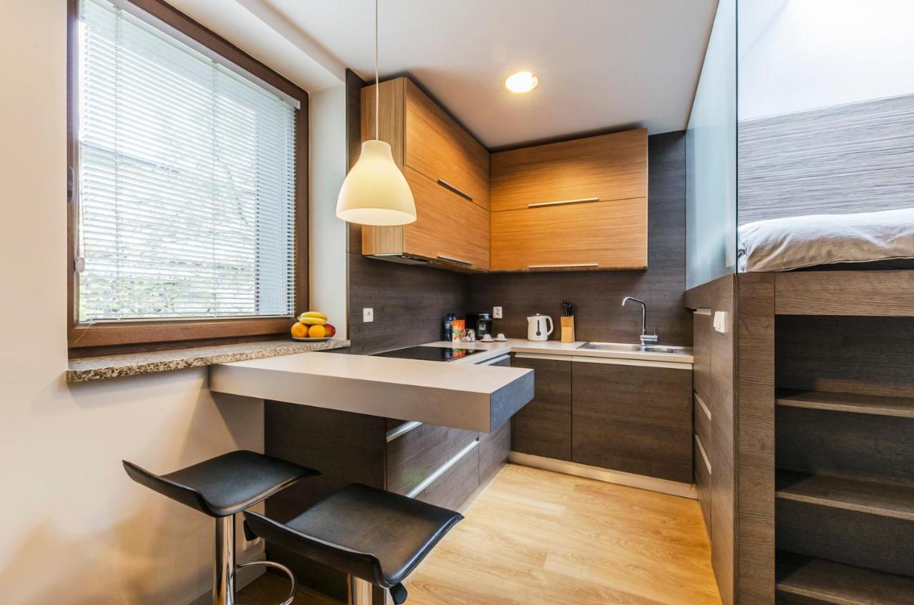 Lupoapartments Kosynierow Klimatyzacja Dostep Na Kod Лодзь Экстерьер фото