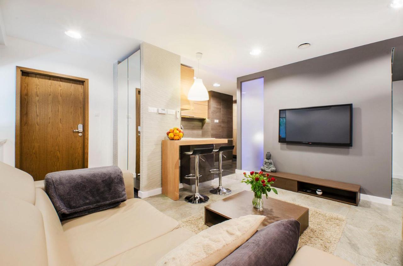 Lupoapartments Kosynierow Klimatyzacja Dostep Na Kod Лодзь Экстерьер фото
