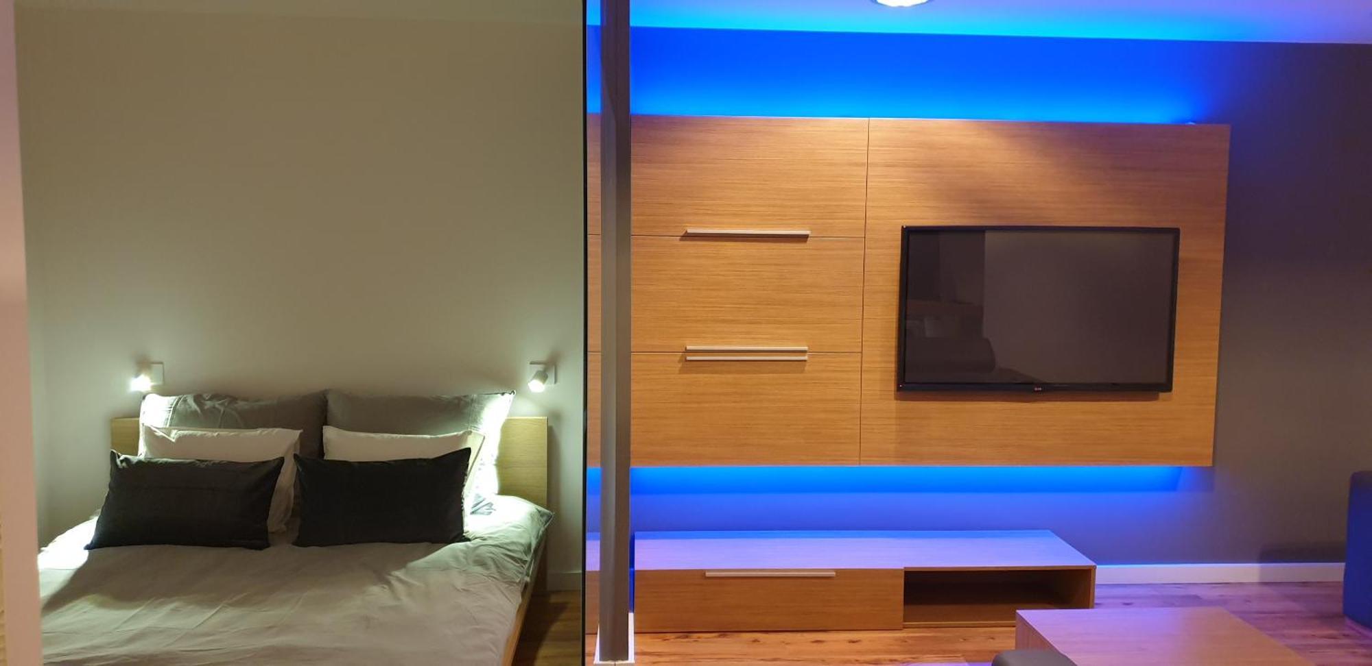 Lupoapartments Kosynierow Klimatyzacja Dostep Na Kod Лодзь Номер фото